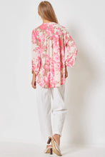 Load image into Gallery viewer, Oyster Pink Floral Blouse