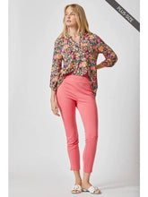 Load image into Gallery viewer, Plus Size 3/4 Sleeve Strawberry Peach Blouse