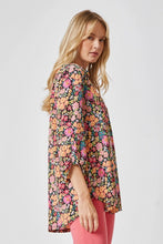 Load image into Gallery viewer, Plus Size 3/4 Sleeve Strawberry Peach Blouse