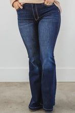 Load image into Gallery viewer, East West Deep Wash Mid Waist Flare