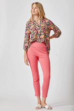 Load image into Gallery viewer, 3/4 Sleeve Strawberry Peach Blouse
