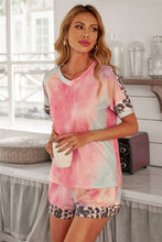 Load image into Gallery viewer, Leopard Print Tie Dye 2 piece set
