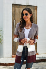 Load image into Gallery viewer, Abby A New Season Colorblock Cardigan With Pockets
