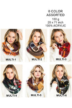 Load image into Gallery viewer, Infinity Scarves Multi Color
