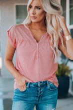 Load image into Gallery viewer, Peachy Pink &quot;CharlieAnn&quot; Top
