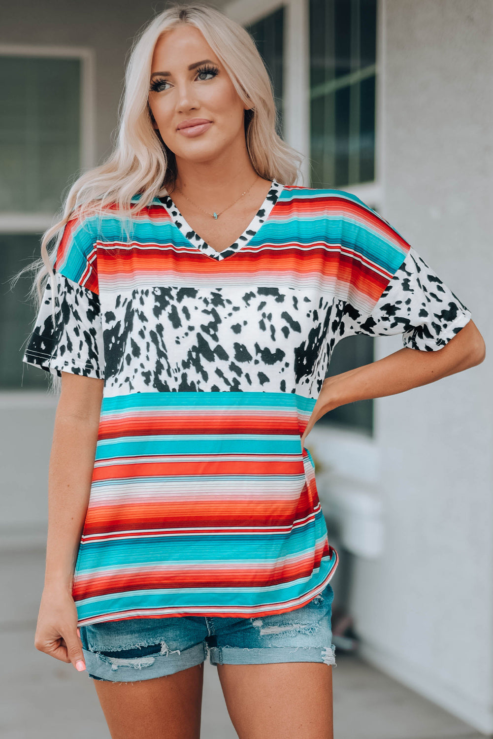 Ready For Some Fun - Serape Top